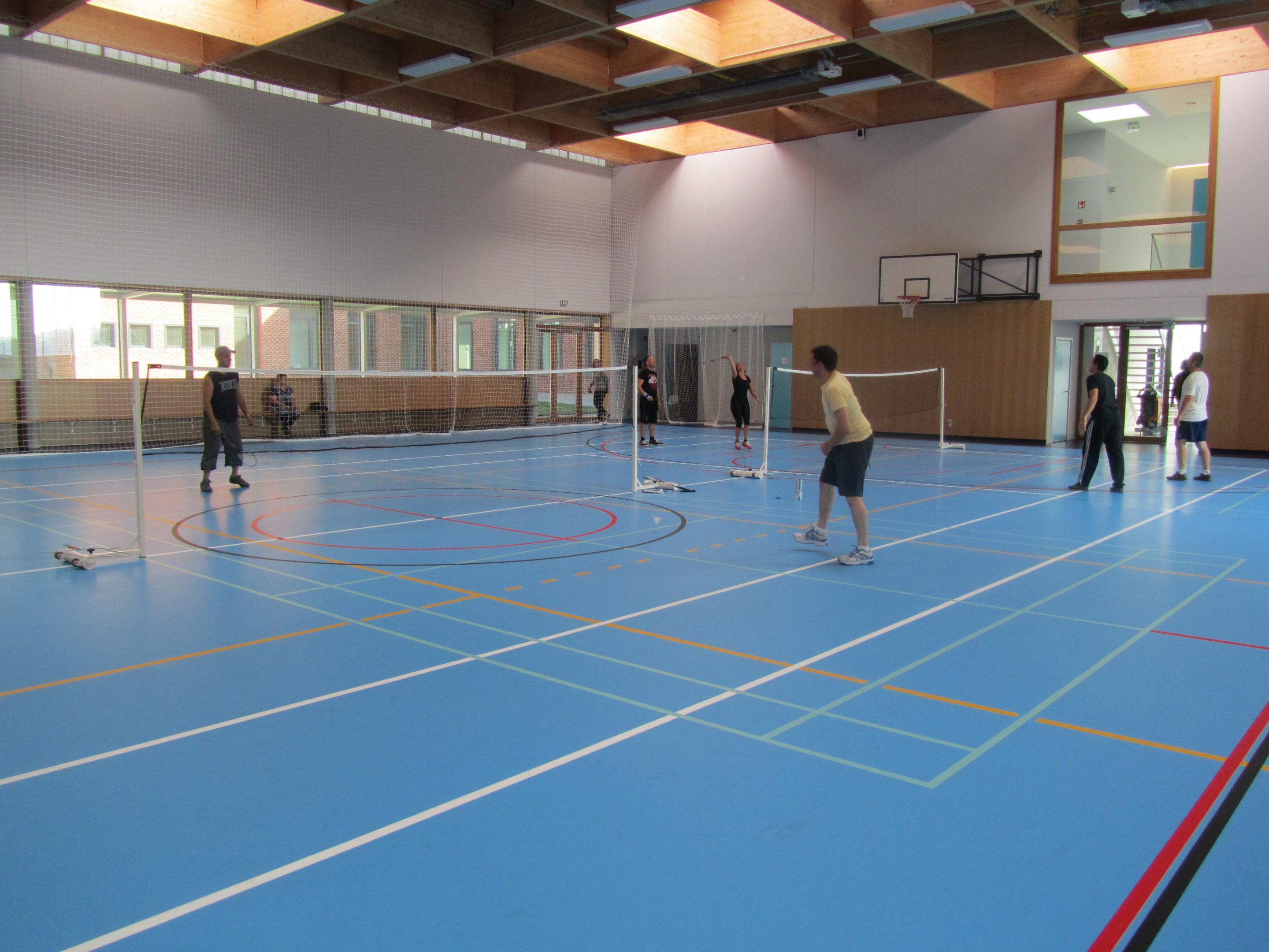 La salle de sport au Centre Thérapeutique Culturel et Sportif